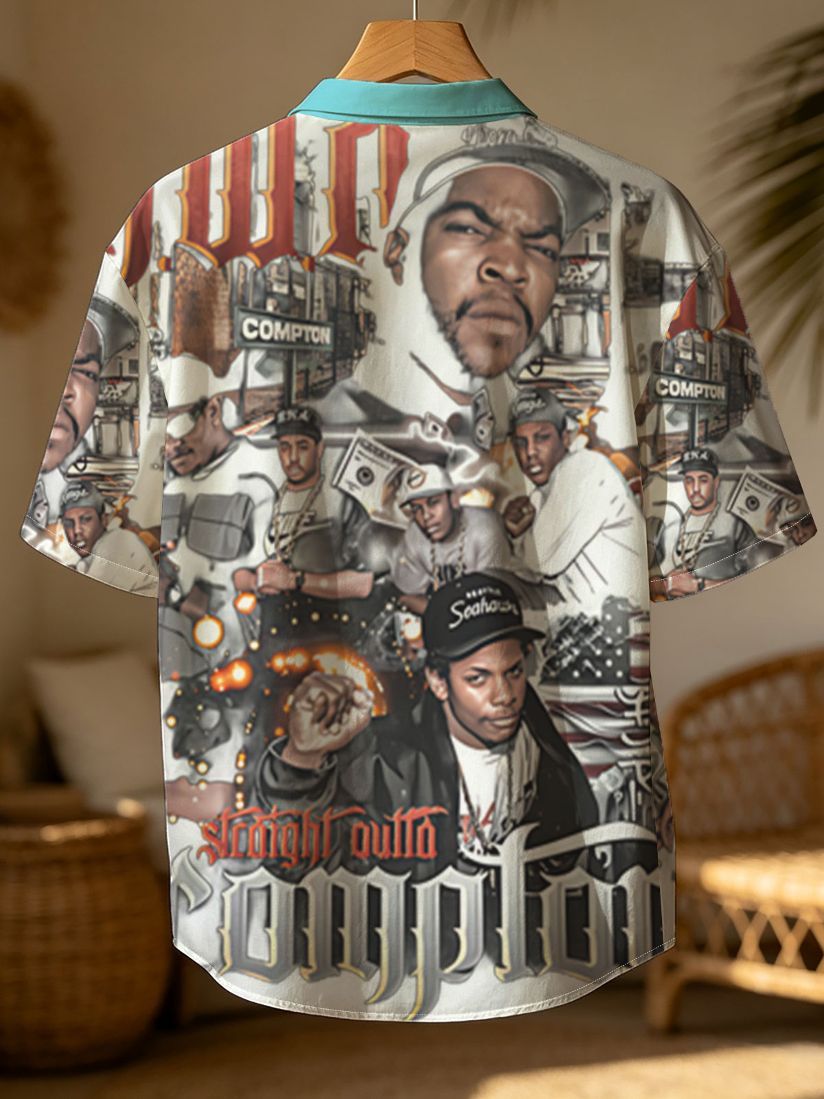 N.W.A Straight Outta Compton: Ice Cube, Dr. Dre, Eazy-E, MC Ren, DJ Yella, and the Compton Rap Legacy -  Shirt