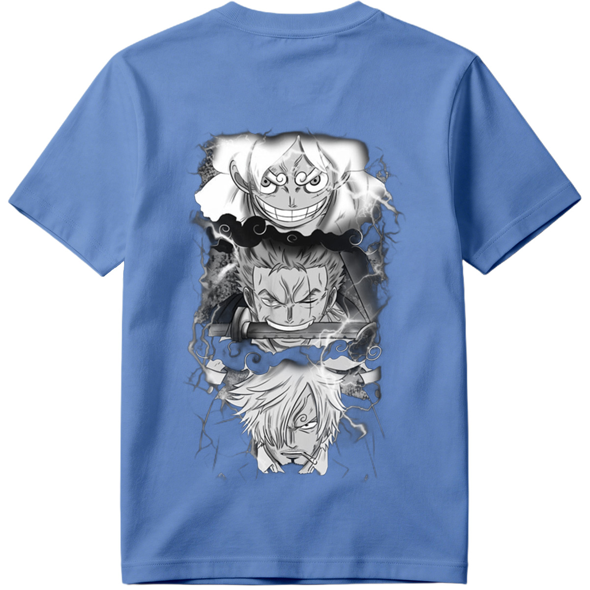 One Piece: Crocodile, Zoro, and Sanji - Tee