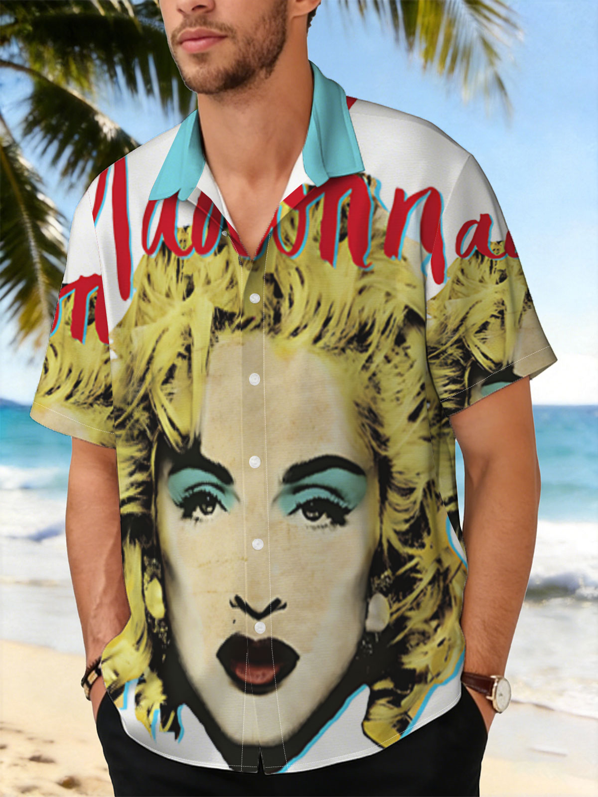 Madonna - Iconic Pop Star Portrait -  Shirt
