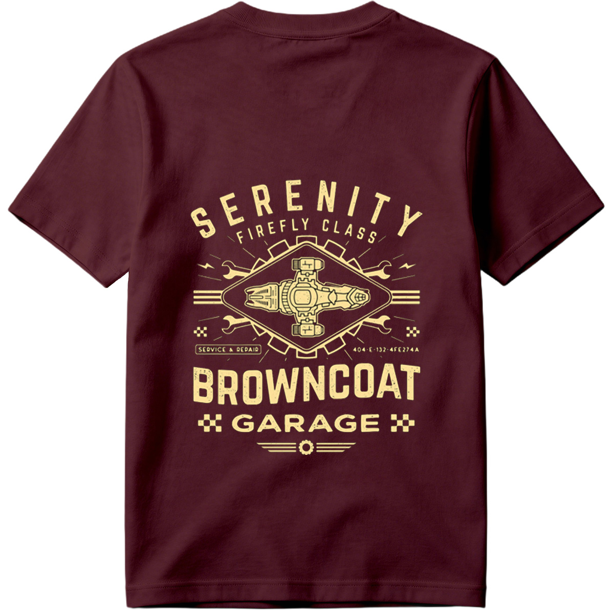Serenity Firefly Class Browncoat Garage - Tee