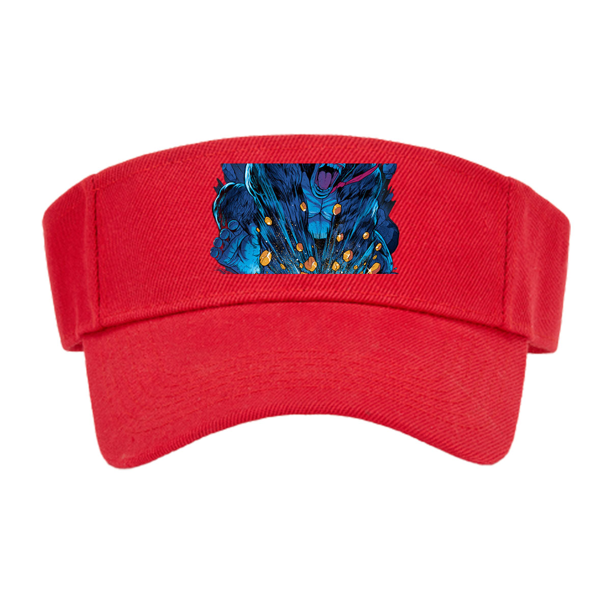Gorilla King Unleashes Cosmic Power in Epic Clash -  Visor cap