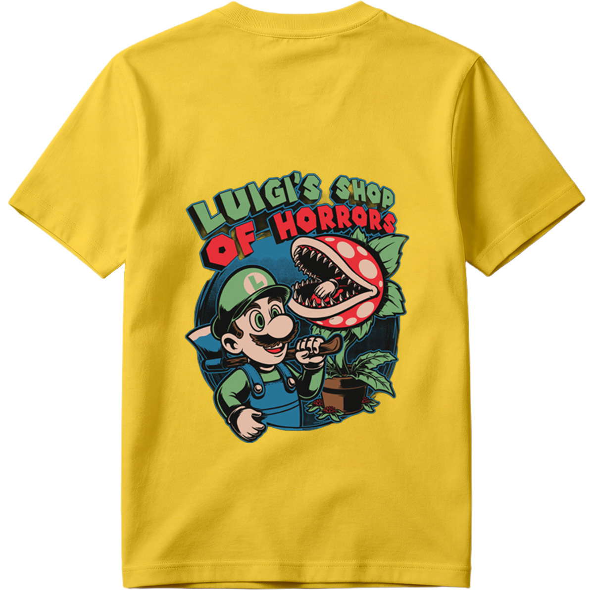 Luigi's Shop of Horrors: Luigi and Piranha Plant - Tee