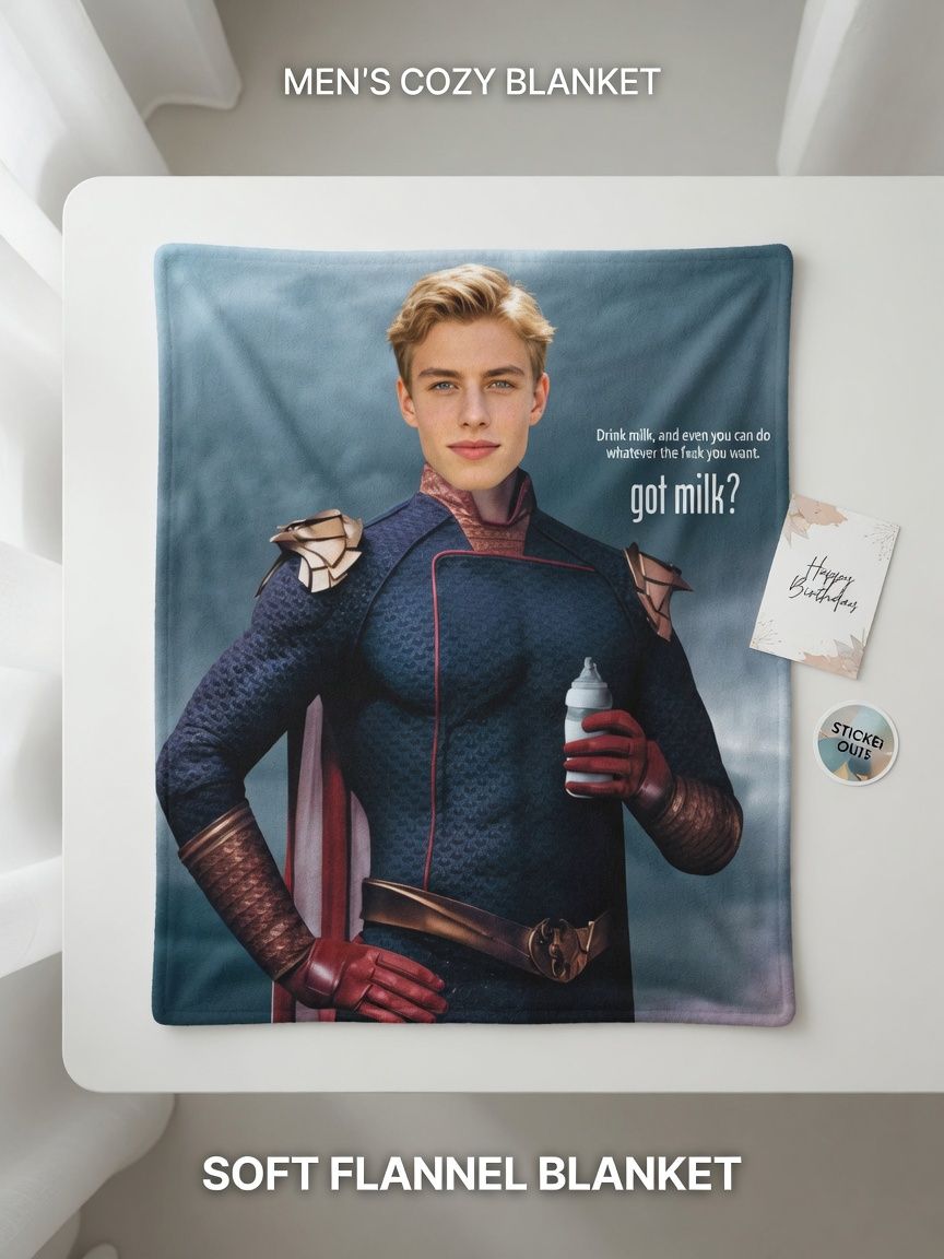 Custom Face Photo Flannel Blanket Personalized Meme Headshot Soft Throw Bed Sofa Anti-Pilling Cozy Novelty Gift