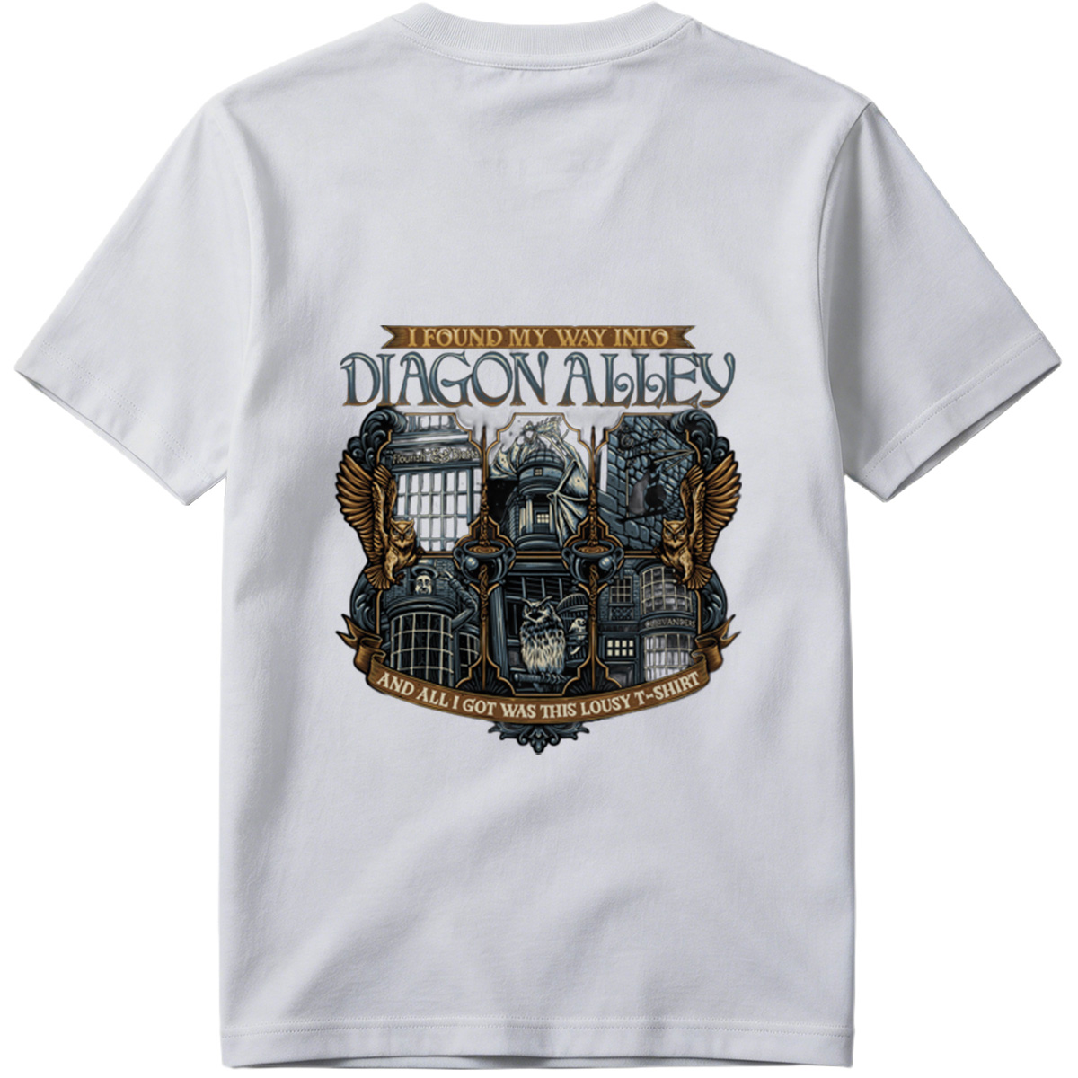 Harry Potter Diagon Alley T-Shirt Design - Tee