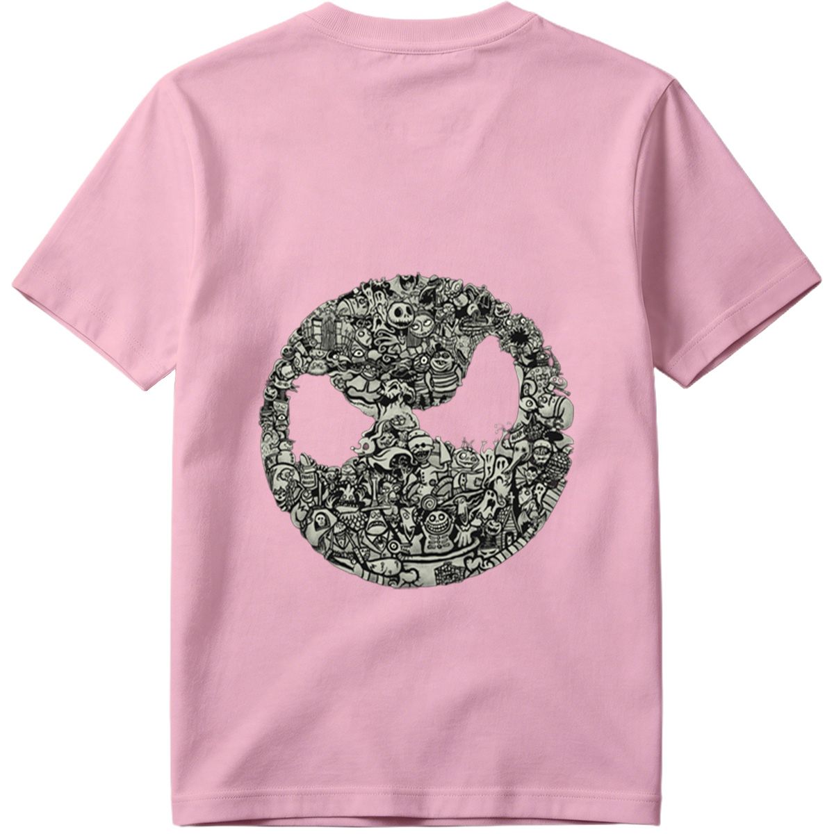 Tim Burton's Nightmare Before Christmas Character Collage - Tee