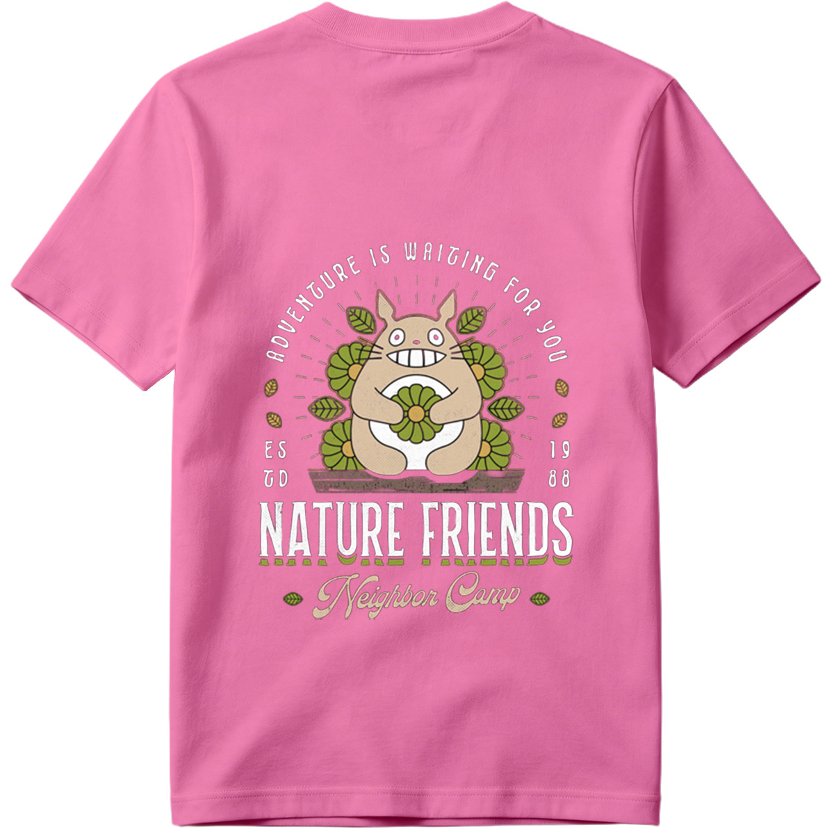 Totoro Nature Friends Neighbor Camp - Tee