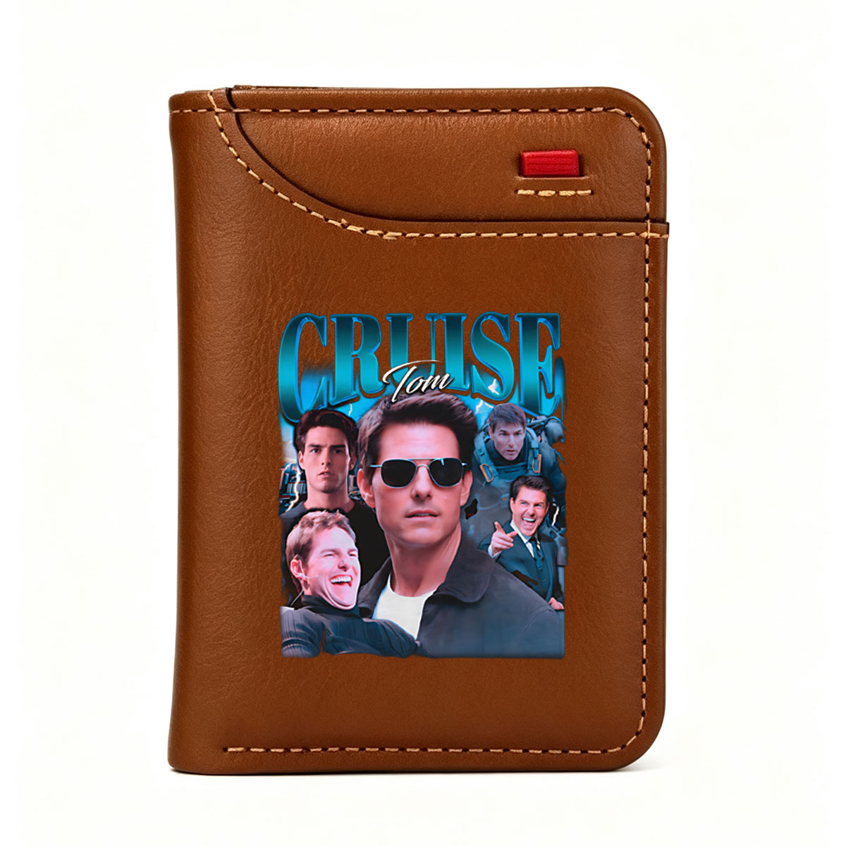 Tom Cruise: Iconic Roles and Movie Moments - Vertical Style Wallet