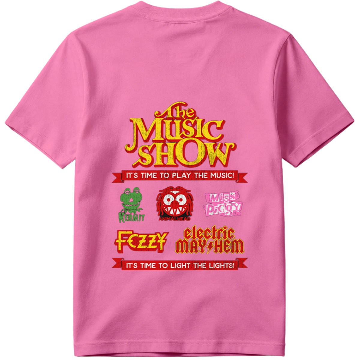 The Music Show: Kermit, Animalhead, Miss Piggy, Fozzy, Electric Mayhem - Tee