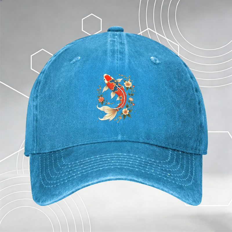 New Baseball Cap with Black Cat in Box Tarot Design Print, Unisex Adjustable Hat for Casual Outdoor Wear, Perfect for Cat Lovers and Tarot Enthusiasts