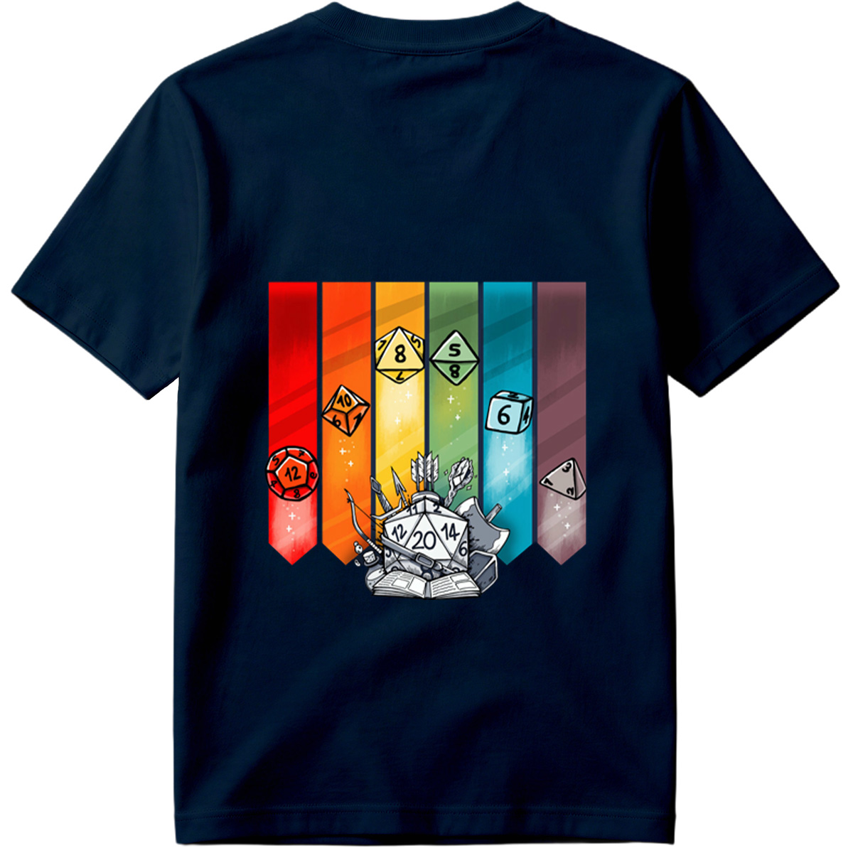 D&D Dice & Gear Collection - Tee