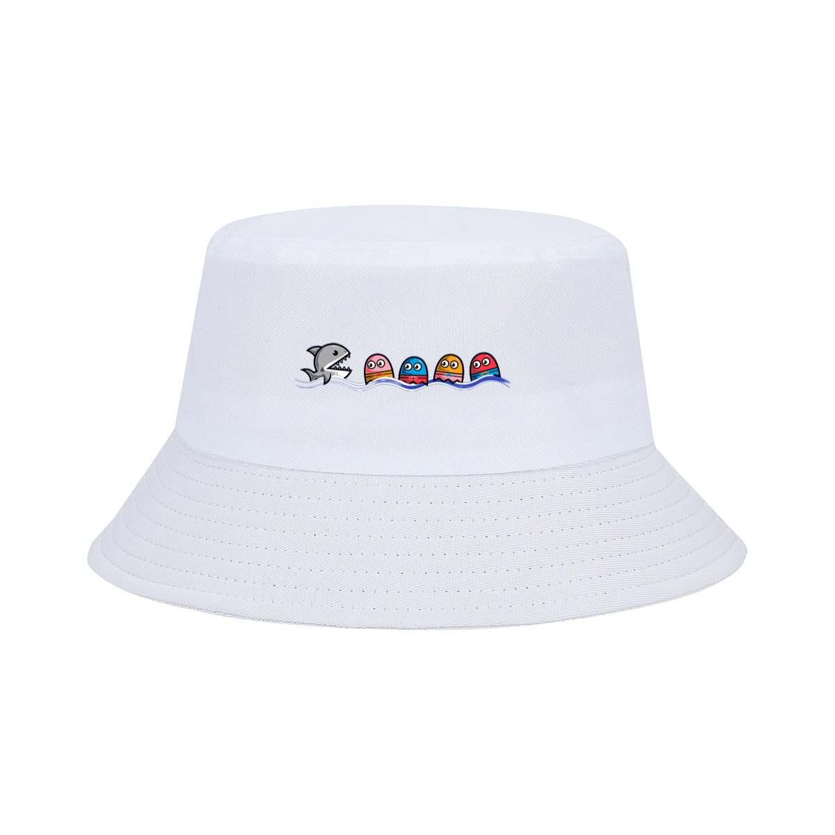 Pac-Man and the Shark - Fisherman's Hat