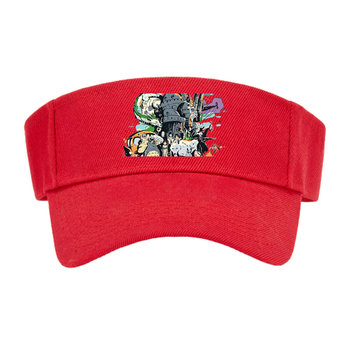 Studio Ghibli Characters and the Moving Castle Ensemble -  Visor cap