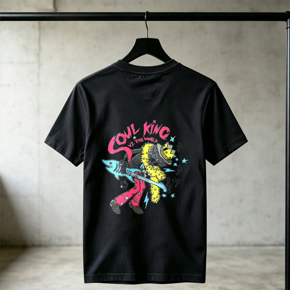 Soul King vs. The World: Electric Guitar Showdown - Tee