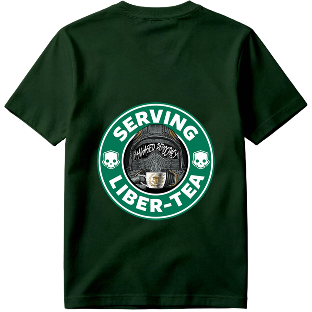 Serving Liber-Tea: Managed Democracy - Tee