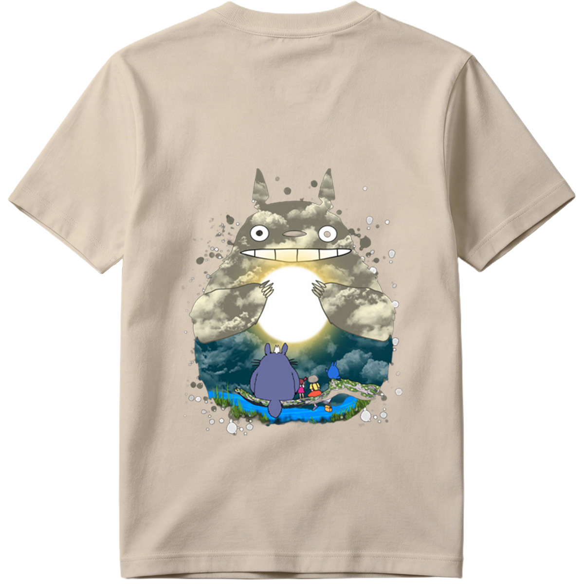 Totoro and Friends Under the Moonlight - Tee