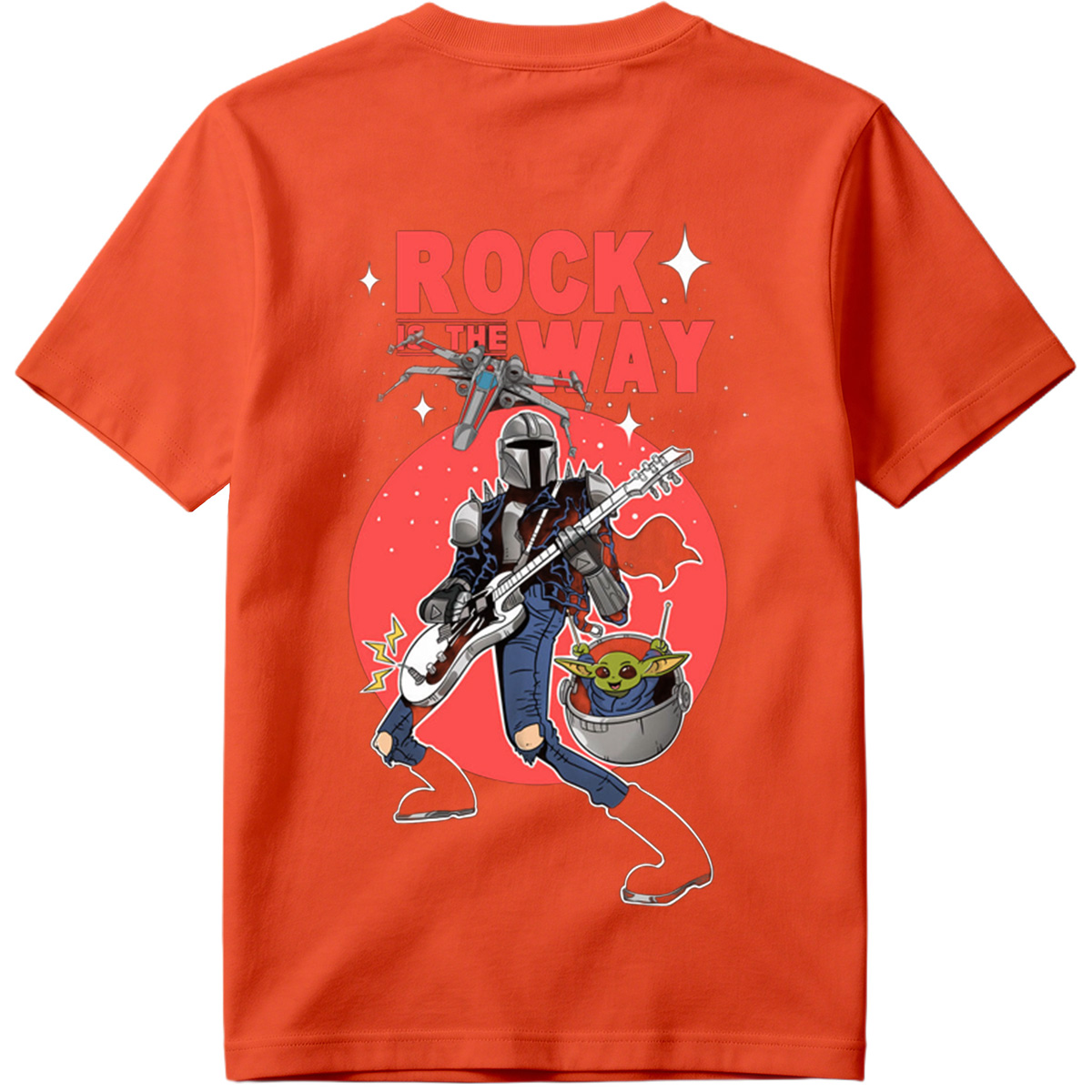 The Mandalorian and Grogu Rock the Way - Tee