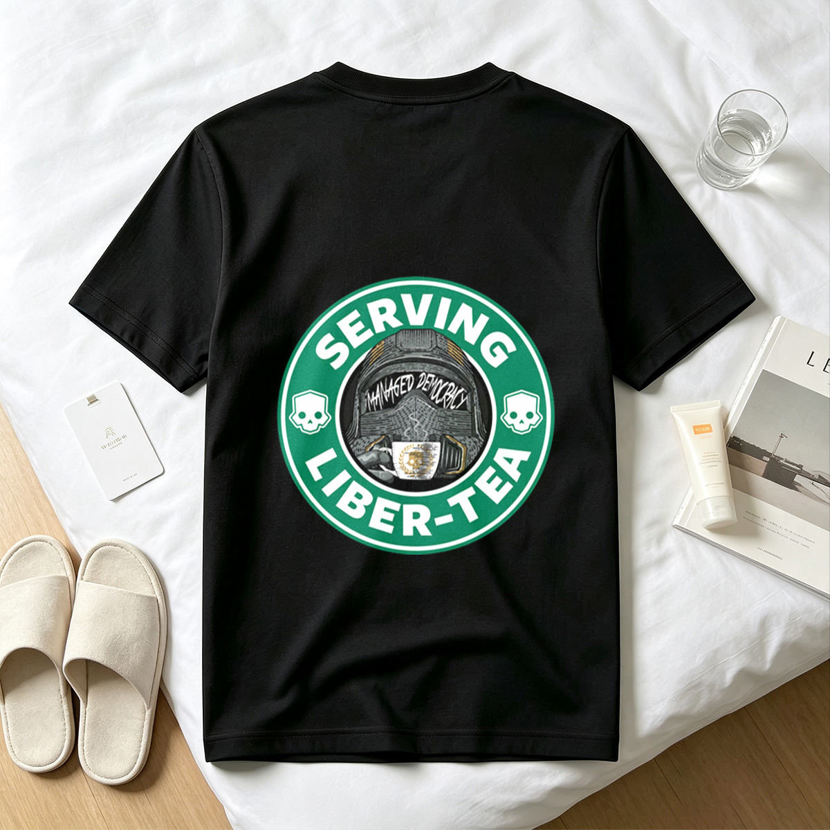 Serving Liber-Tea: Managed Democracy - Tee