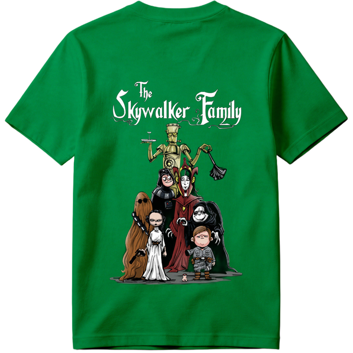 The Skywalker Family: Star Wars Characters Parody - Tee