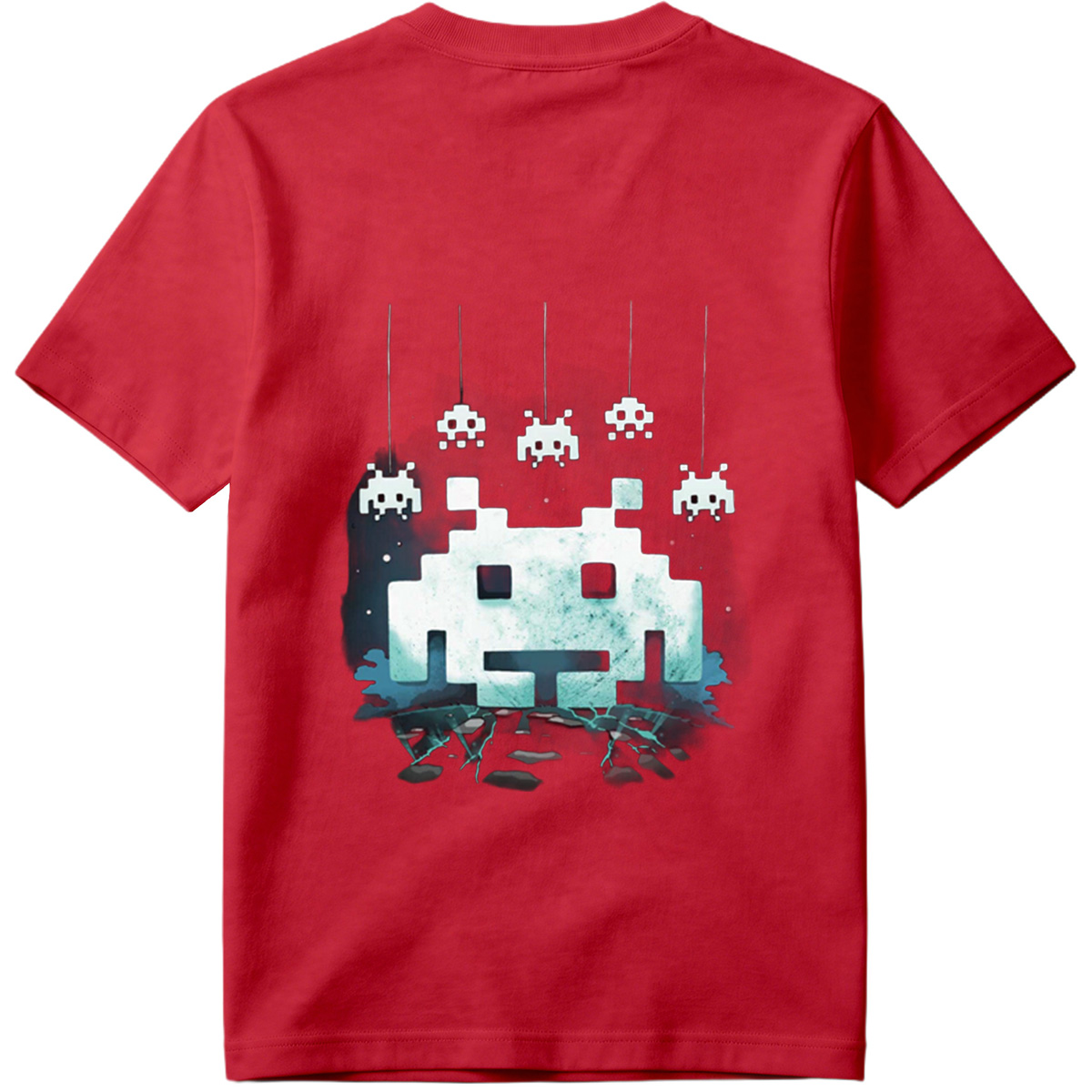 Space Invaders: Classic Aliens in Pixel Art - Tee