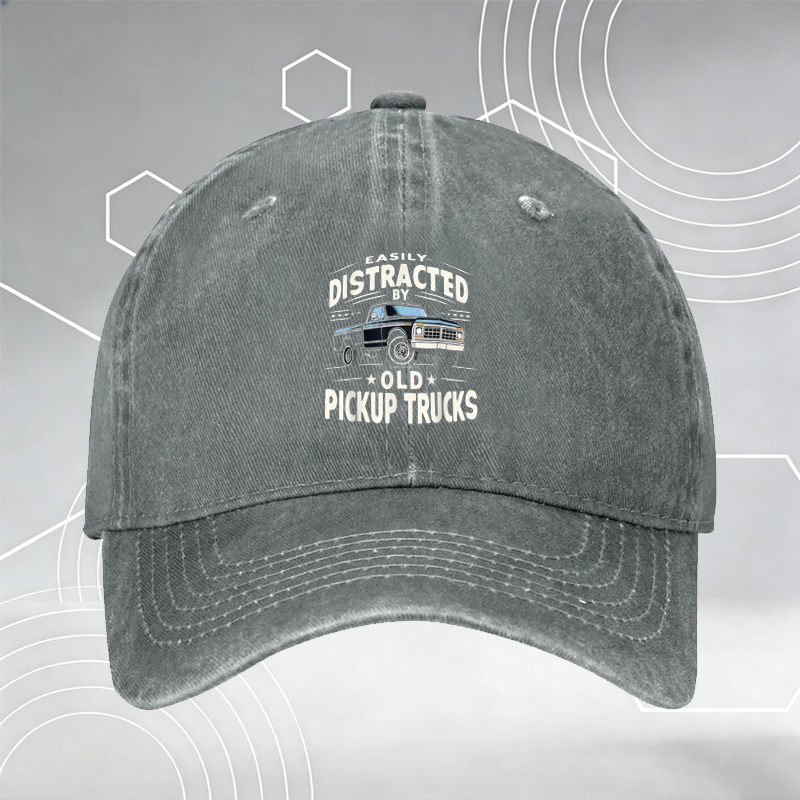 New Baseball Cap with Fishing Lure Print 