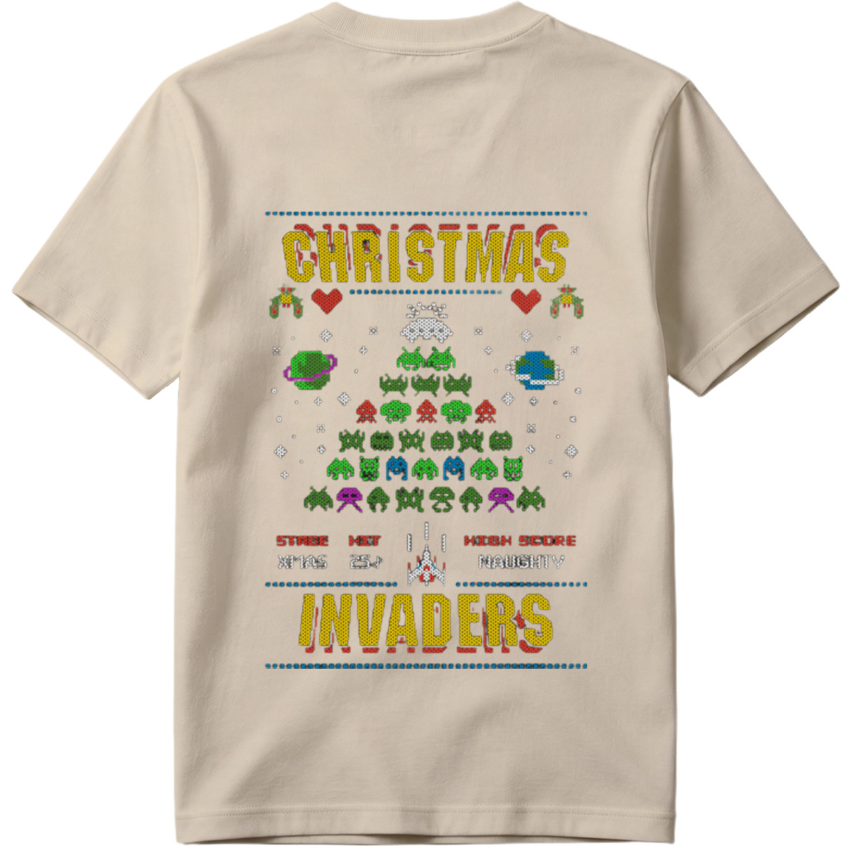 Christmas Invaders: Space Aliens and Holiday Fun - Tee