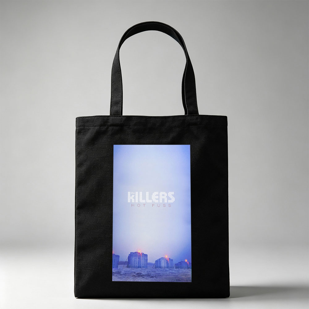 The Killers Desert Buildings Under Twilight Sky - Canvas tote bags