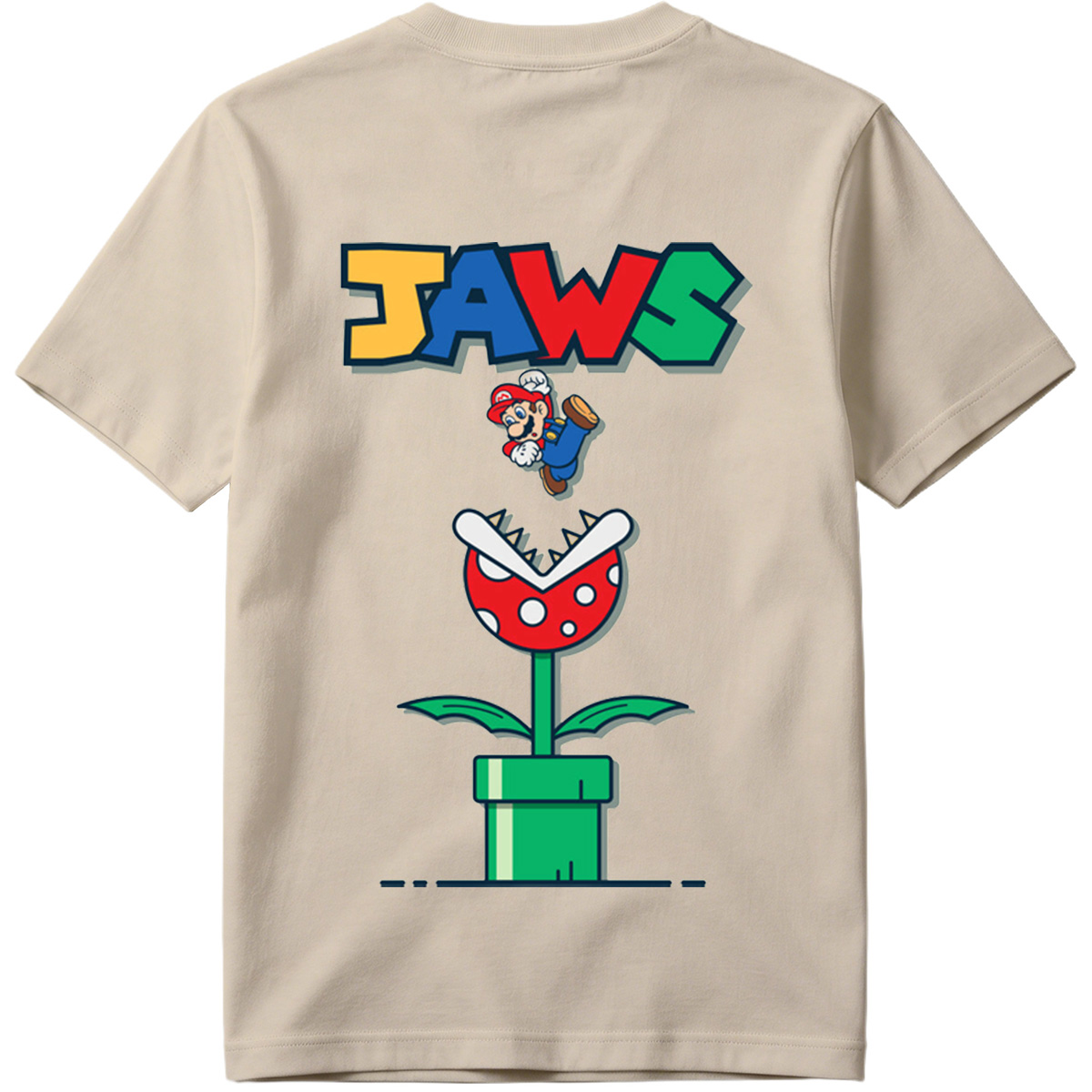 Mario vs. Piranha Plant: JAWS - Tee