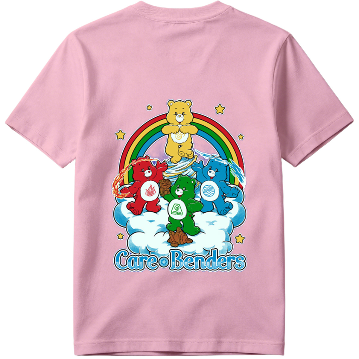 Care Bears and Avatar: The Last Airbender Crossover - Care Benders - Tee