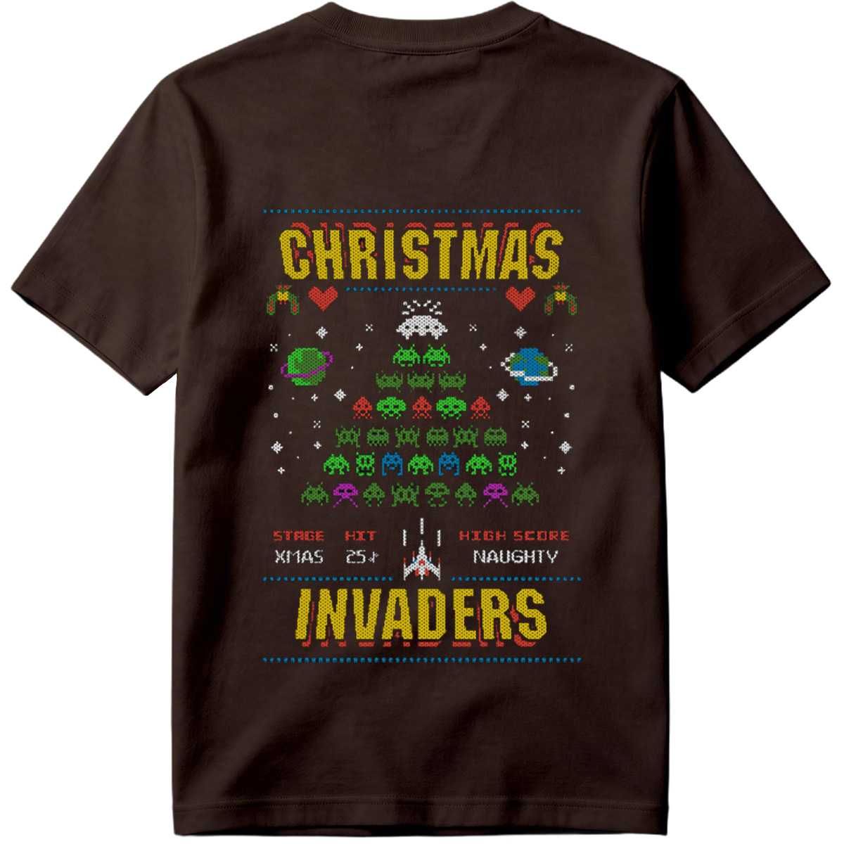 Christmas Invaders: Space Aliens and Holiday Fun - Tee