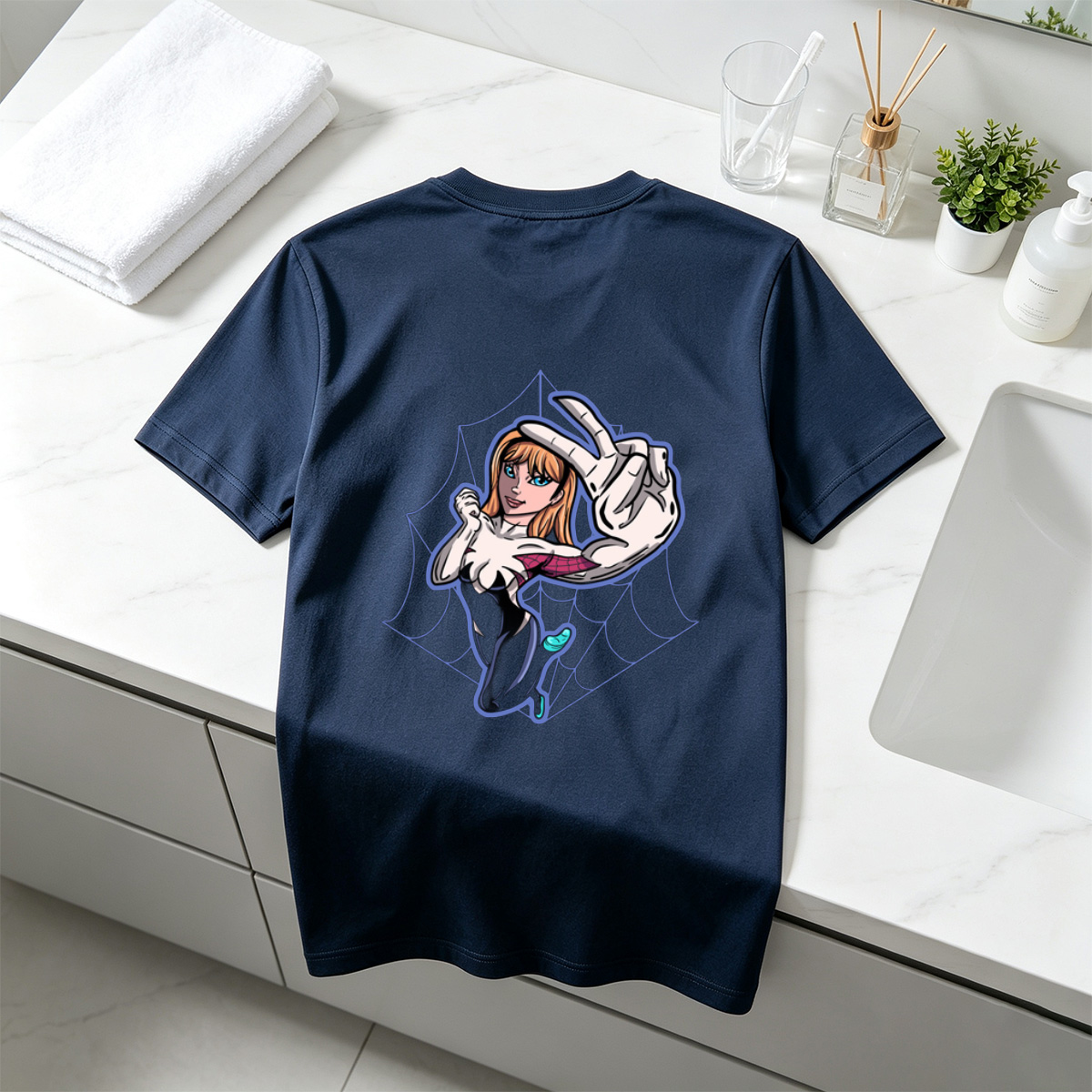 Spider-Gwen: Web-Slinger in Action - Tee