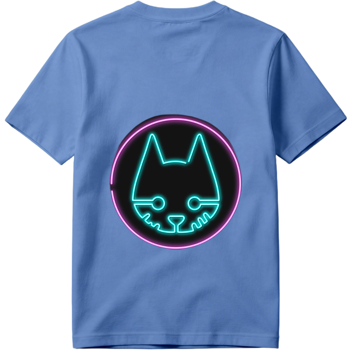 Neon Cat Logo - Tee