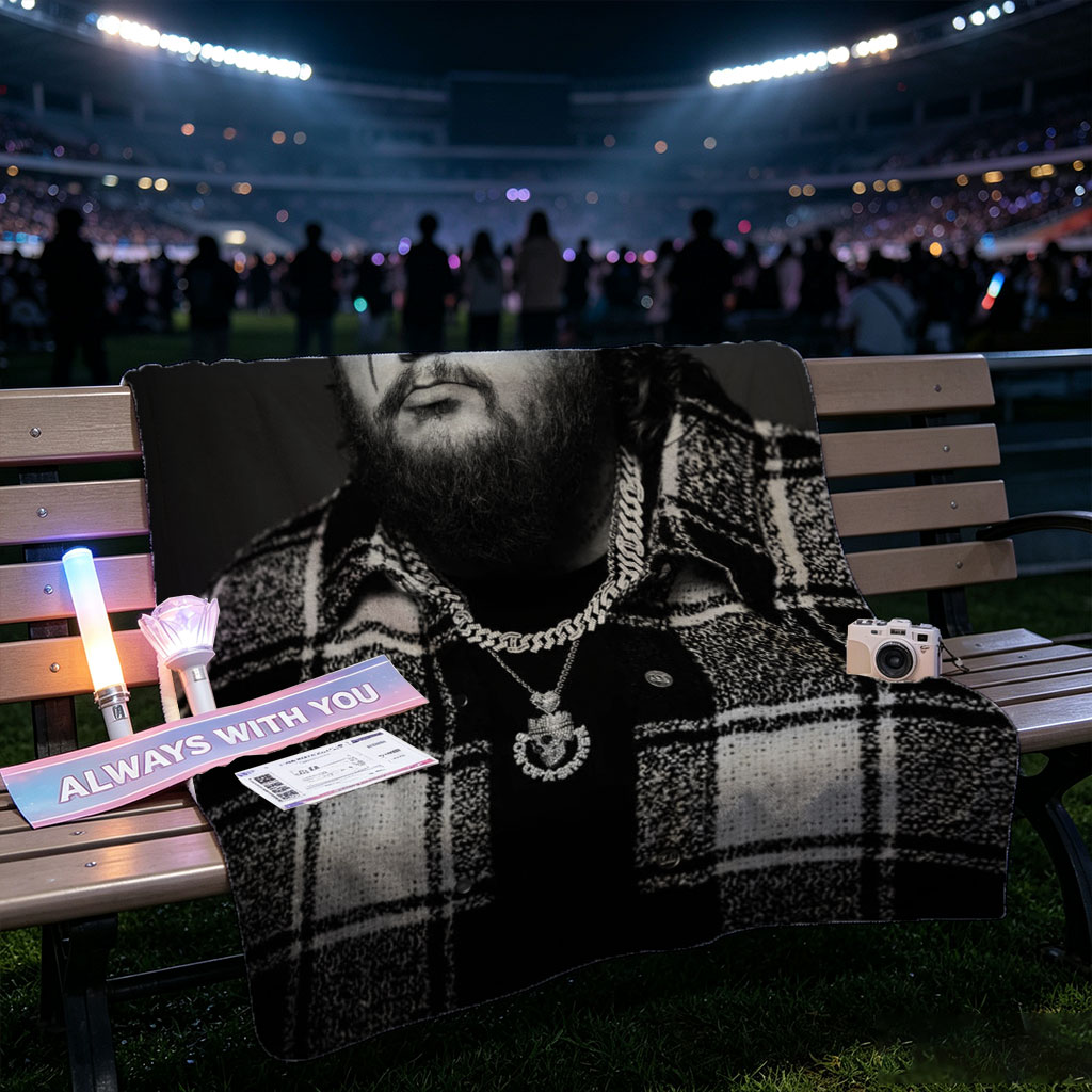 Action Bronson in a Powerful Portrait with Facial Tattoos and Bold Jewelry - Blankets