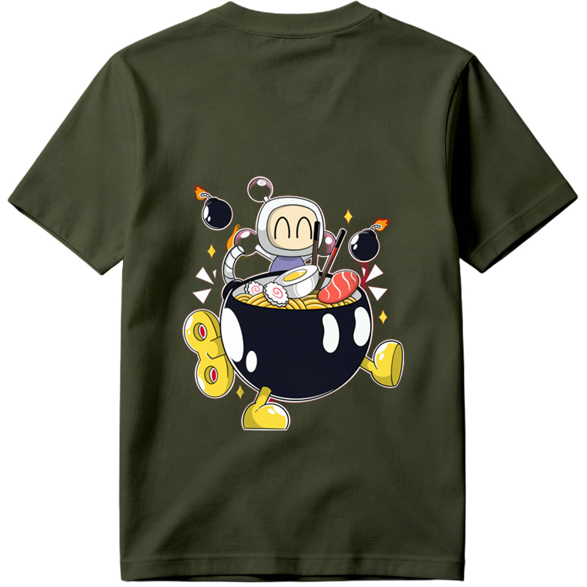 Bomberman and Ramen Bowl Adventure - Tee