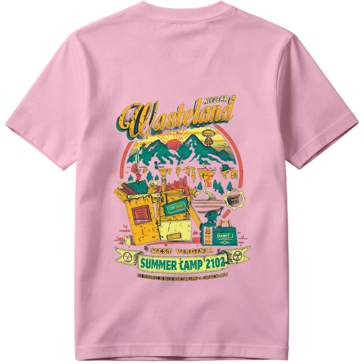 Nuclear Wasteland: Summer Camp 2102 - West Virginia - Tee