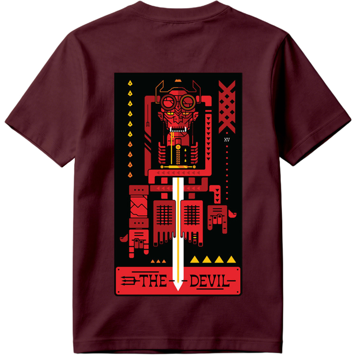 The Devil - Cybernetic Tarot Card - Tee