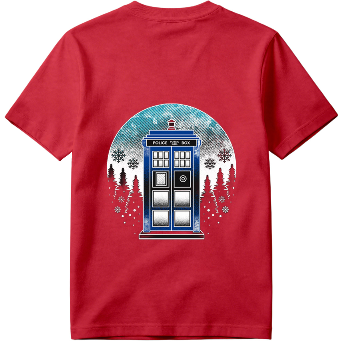 TARDIS in Winter Wonderland - Tee