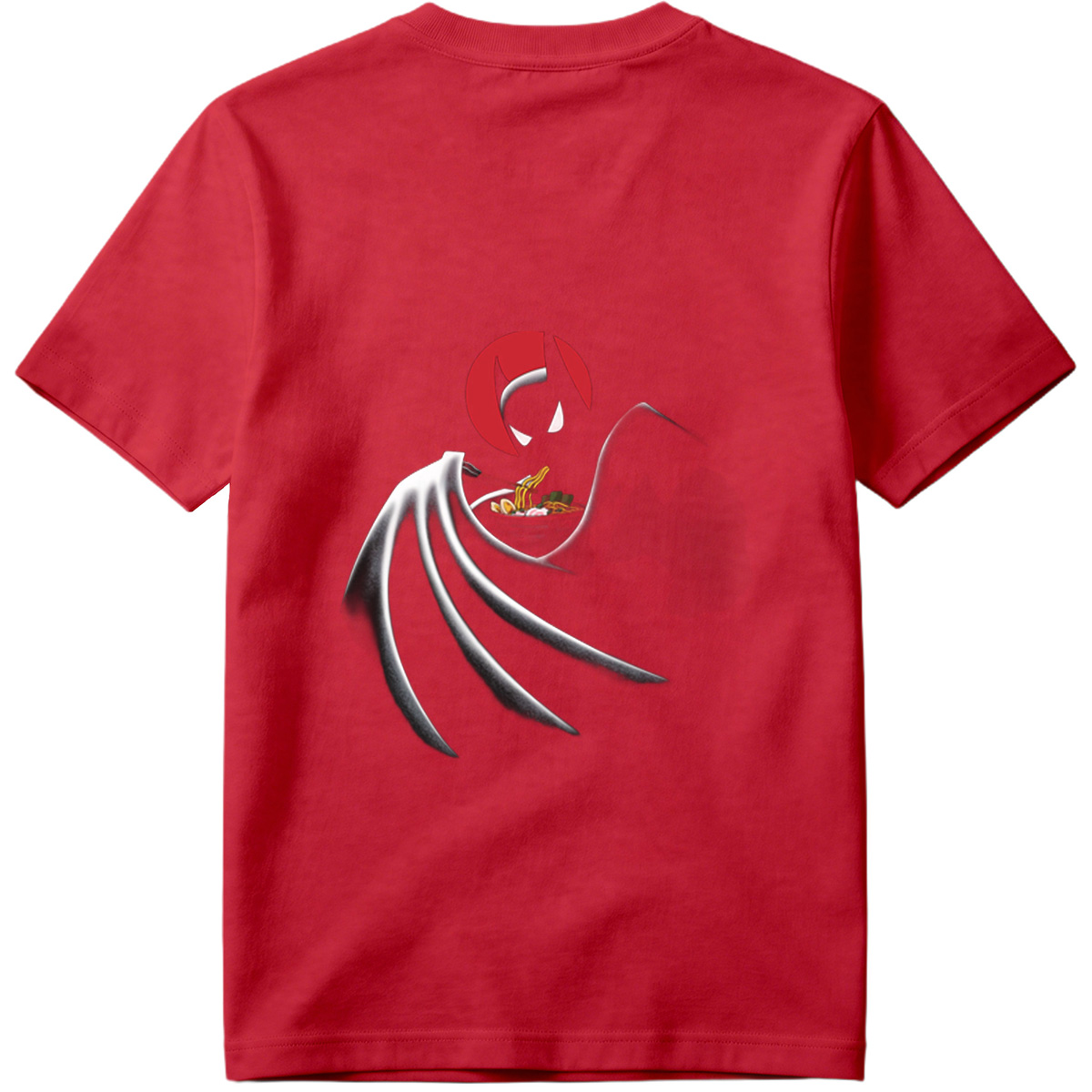 Batman Eating Ramen - Tee