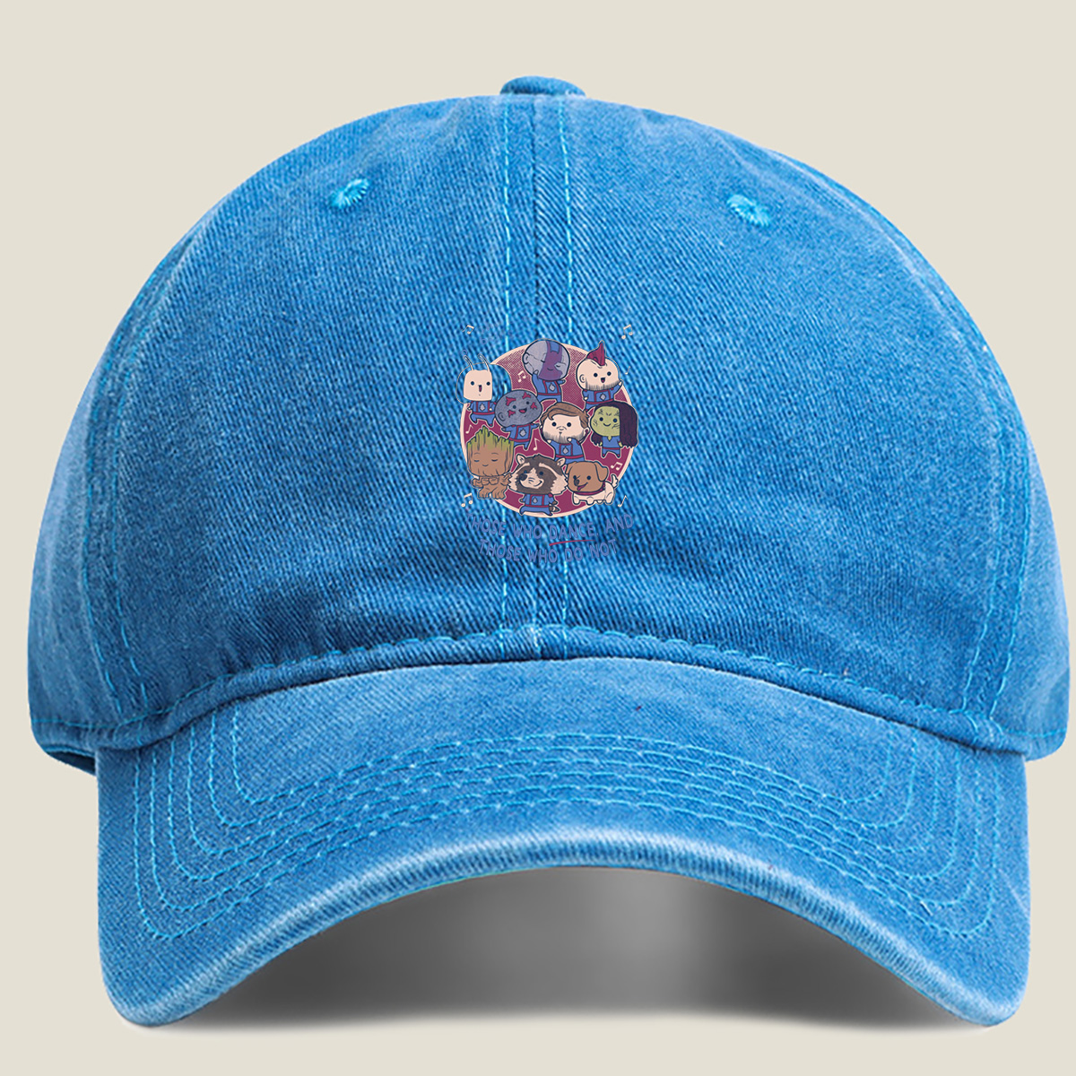 Guardians of the Galaxy Dance Party - Washed Denim - Baseball Cap