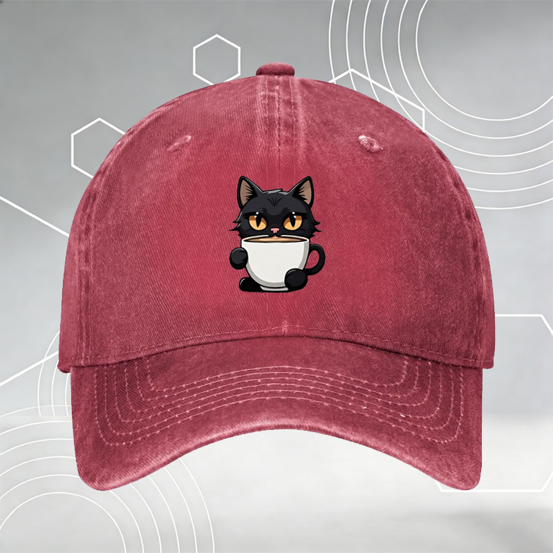 New Baseball Cap with Dachshund Holding Heart 