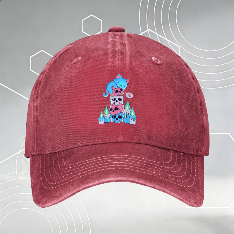 New Baseball Cap with Ring Master Circus Tent Print - Unisex Adjustable Hat for Outdoor Events, Parties, and Casual Wear - Perfect for Kids, Teens, and Adults Who Love Fun and Festive Themes