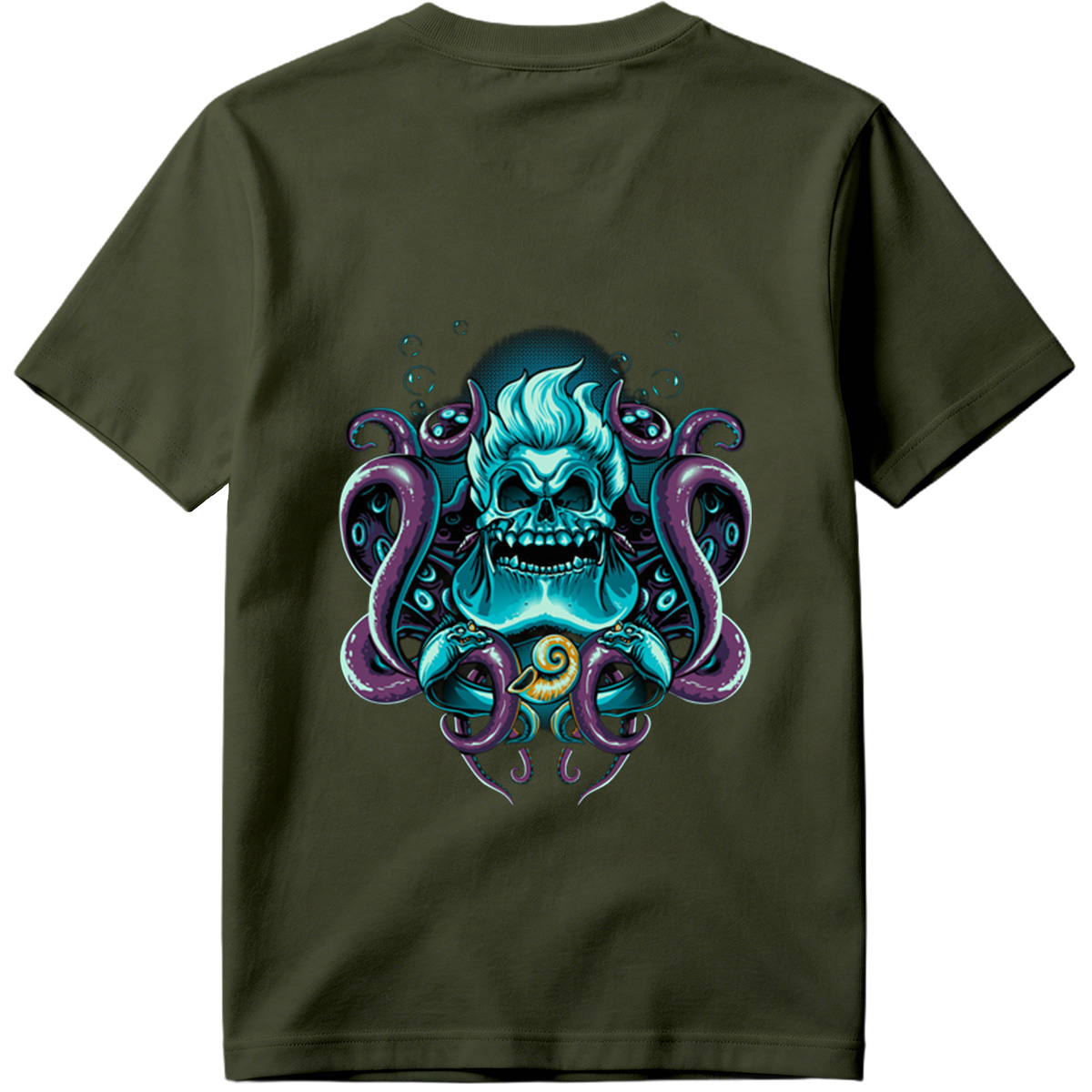 Cthulhu Skull with Tentacles - Tee