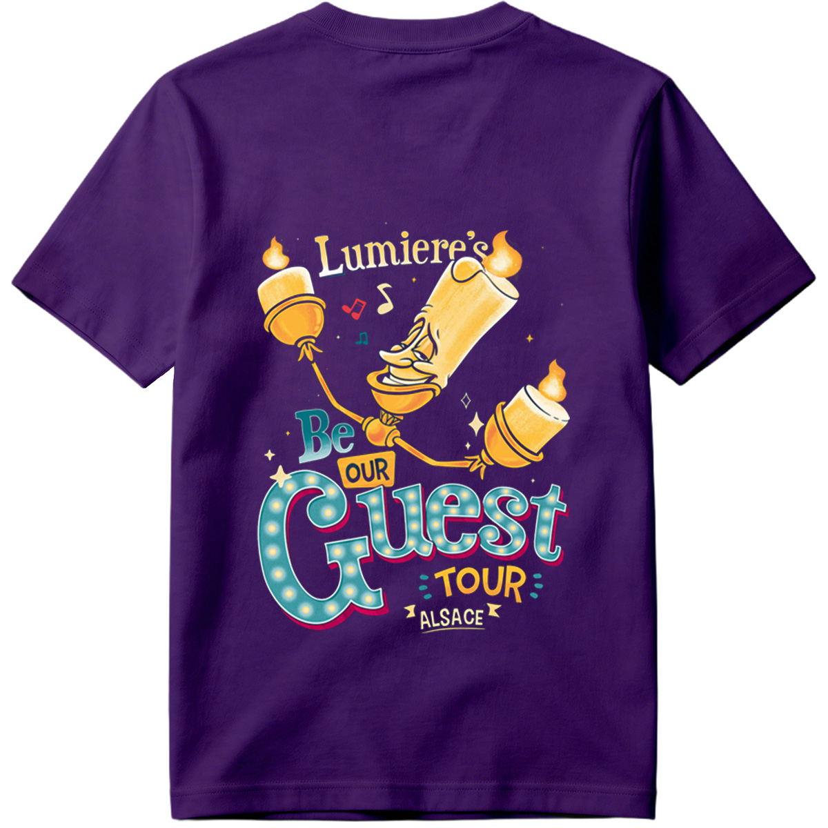 Lumiere's Be Our Guest Tour Alsace - Tee