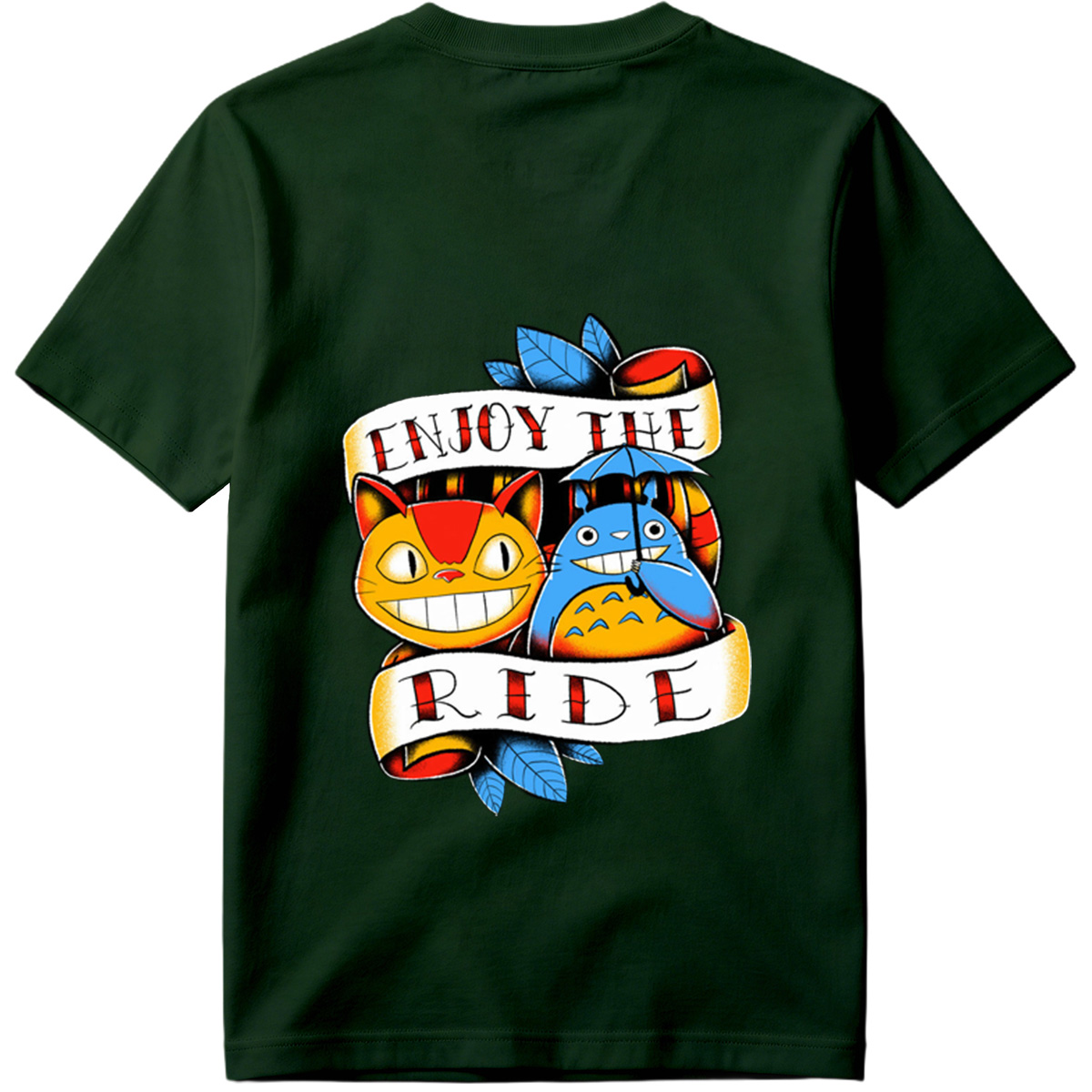 Totoro and Catbus: Enjoy the Ride - Tee