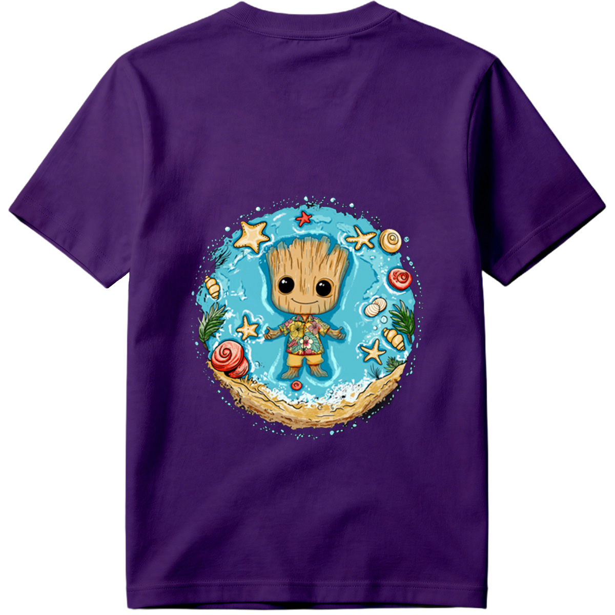 Guardians of the Galaxy - Baby Groot at the Beach - Tee