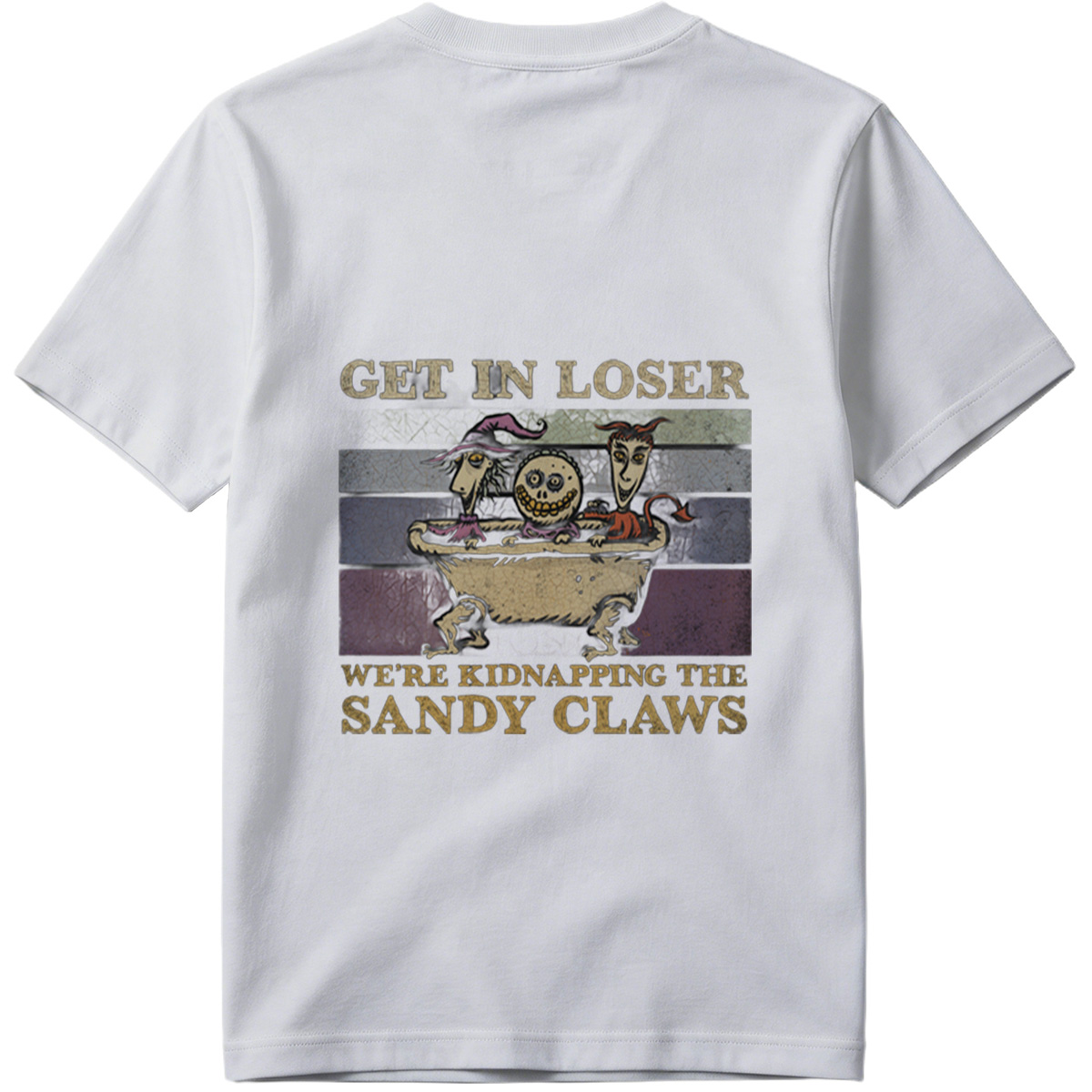 The Nightmare Before Christmas: Jack, Sally, and Oogie Boogie in a Bathtub - Tee