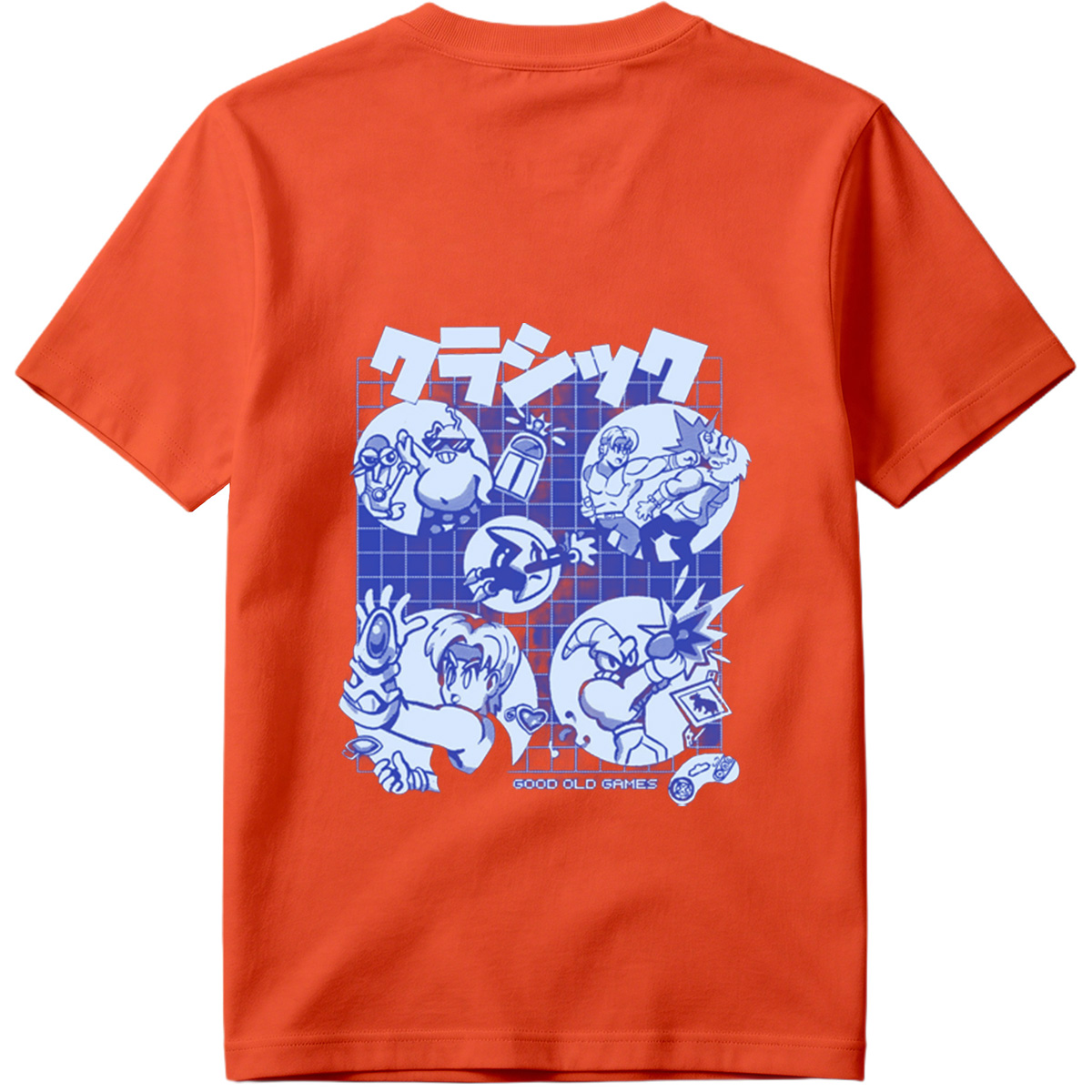 Classic Gaming Characters: Sonic, Knuckles, Tails, and Dr. Eggman - Tee