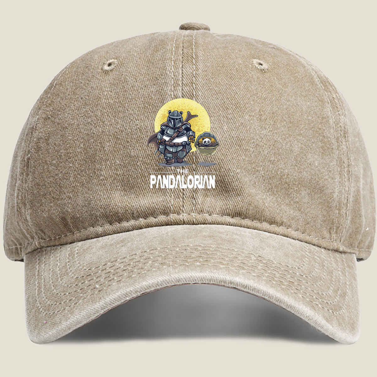 The Mandalorian with Panda Baby - Hat