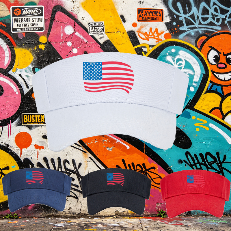 Unisex Classic Mesh Cap with American Flag Print - Lightweight Breathable Sun Hat for Outdoor Activities, Perfect for Adults Who Love Patriotic Style and Casual Wear