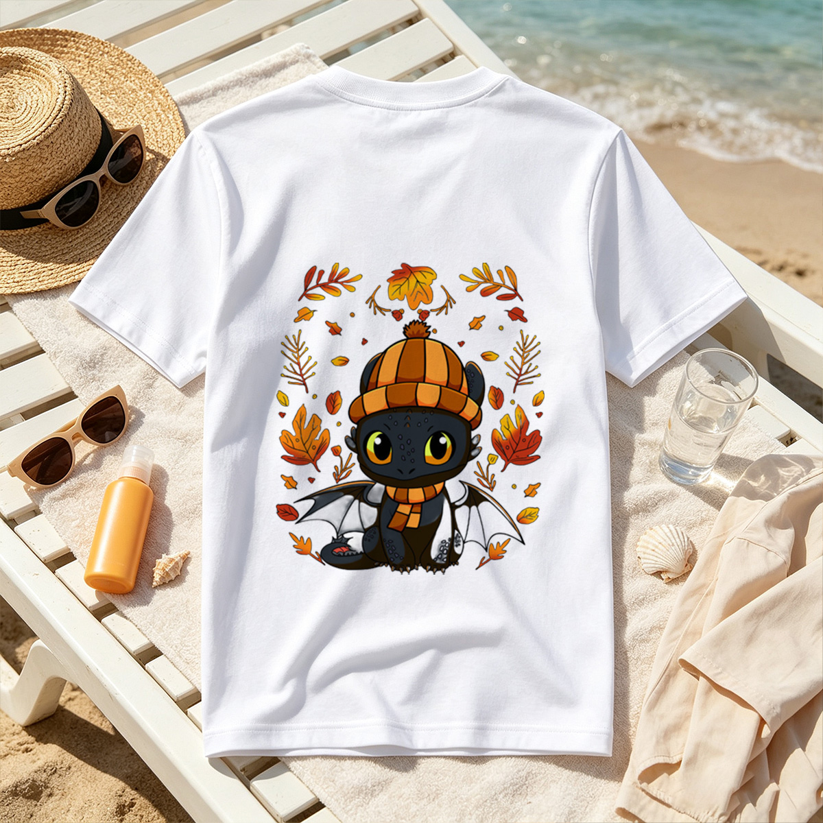 How to Train Your Dragon: Toothless in Autumn - Tee