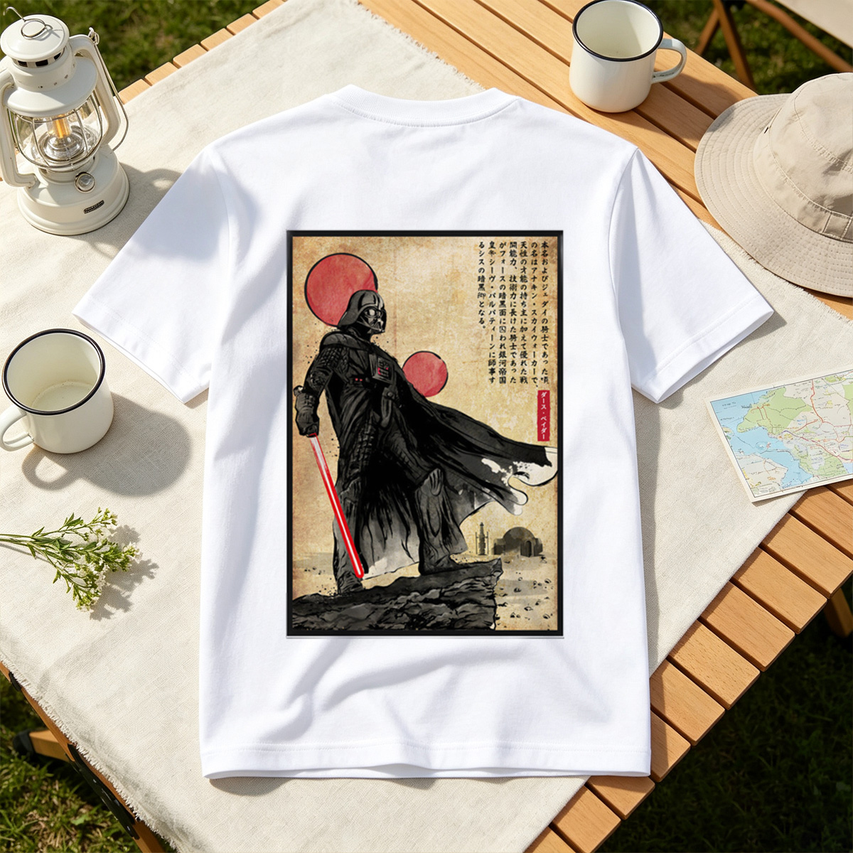 Star Wars: Darth Vader Ukiyo-e Portrait - Tee